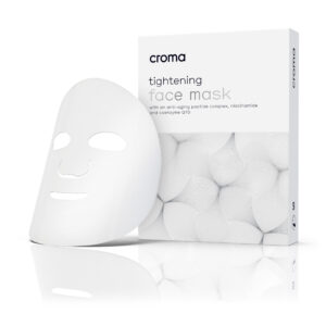 Croma Tightening Face Mask ( 5 masks/pack) with an anti-ageing peptide complex, niacinamide and coenzyme Q10