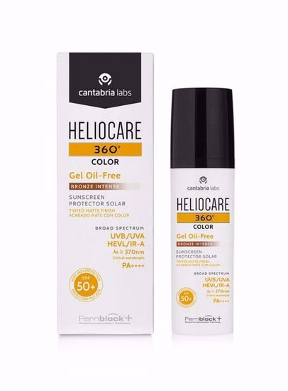 Heliocare 360 Bronze Color Oil Free Gel (50ml)
