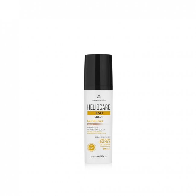 Heliocare 360 Beige Color Oil Free Gel (50ml)